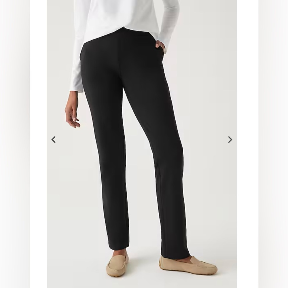 J.Jill Pure Jill Affinity Slim-Leg Black Pants Petite Medium New with Tags